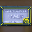 BLEU JAUNE Lavender Marseille Soap with Shea butter I 100g French Soaps UK