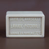 BLEU JAUNE Lavender & Patchouli, Marseille Bath & Shower Bar I 250g French Soaps UK