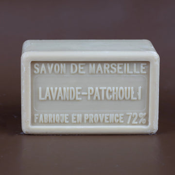 BLEU JAUNE Lavender & Patchouli, Marseille Bath & Shower Bar I 250g French Soaps UK