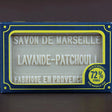 BLEU JAUNE Lavender & Patchouli, Marseille Soap with Shea Butter | 100g French Soaps UK