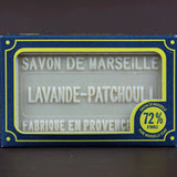 BLEU JAUNE Lavender & Patchouli, Marseille Soap with Shea Butter | 100g French Soaps UK