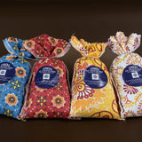 LE CHATELARD 1802 Lavender Sachets with Provence Lavender & Lavendin Flowers. 4 x 20g Sachets French Soaps UK