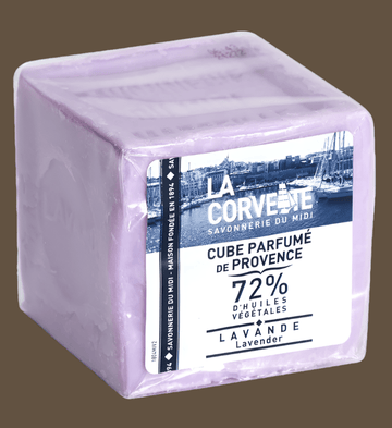 Lavender Savon de Provence Cube, 300g