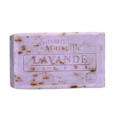 LE CHATELARD 1802 Lavender Savon de Provence, enriched with Lavender Flowers & Sweet Almond Oil | 100g French Soaps UK