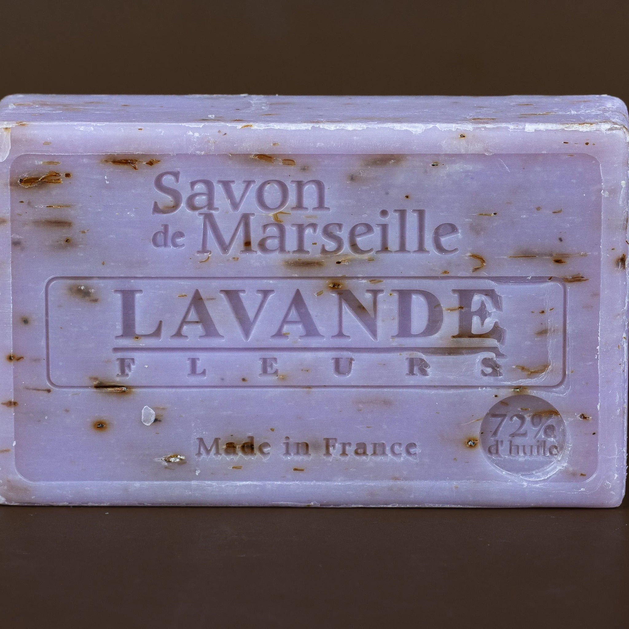 LE CHATELARD 1802 Lavender Savon de Provence, enriched with Lavender Flowers & Sweet Almond Oil | 100g French Soaps UK