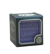 BLEU JAUNE Lavender, Shea Butter Marseille Cube | 100g French Soaps UK