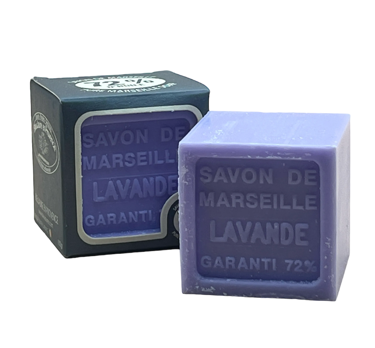 BLEU JAUNE Lavender, Shea Butter Marseille Cube | 100g French Soaps UK