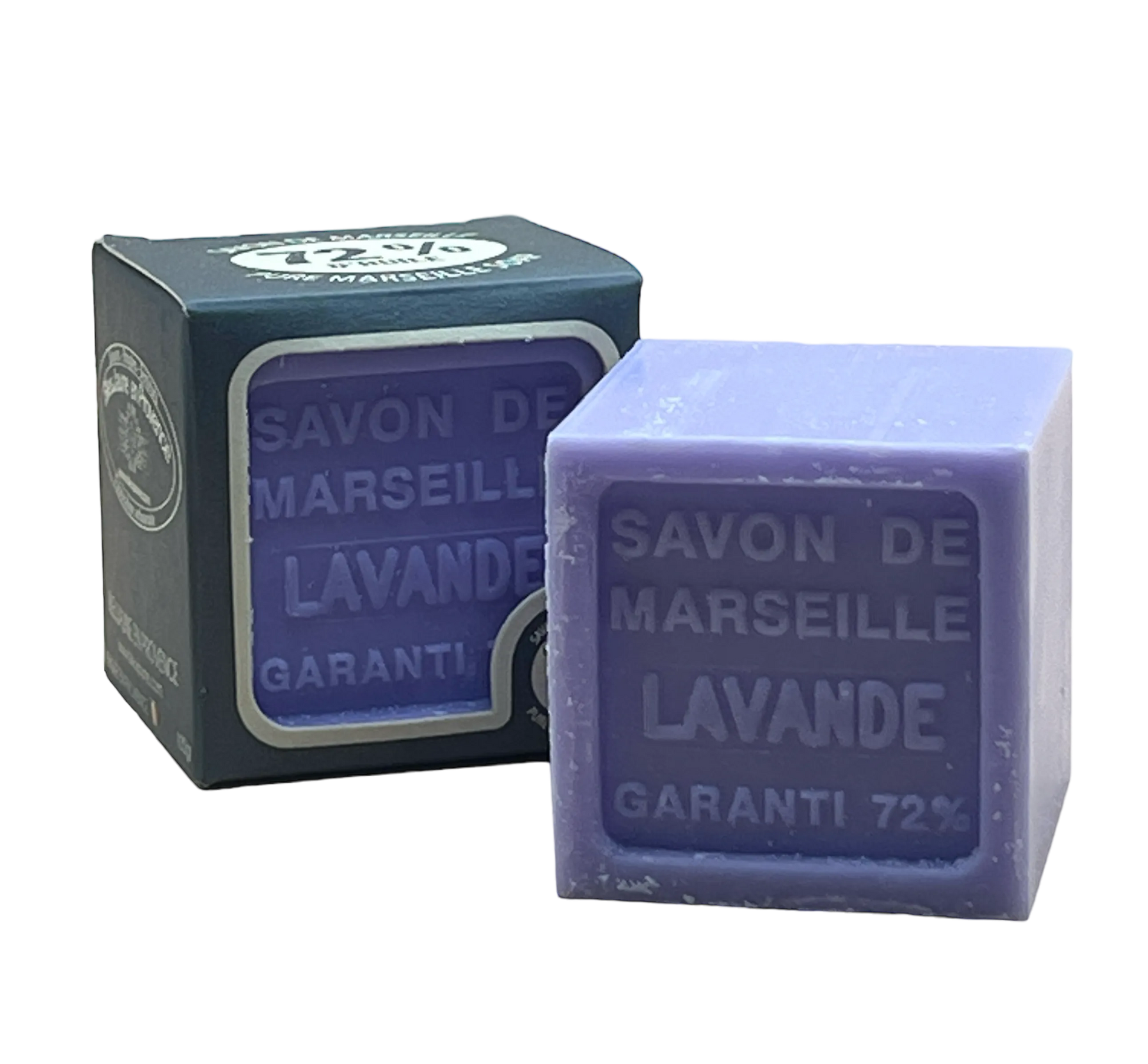 BLEU JAUNE Lavender, Shea Butter Marseille Cube | 100g French Soaps UK