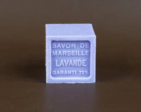 BLEU JAUNE Lavender, Shea Butter Marseille Cube | 100g French Soaps UK