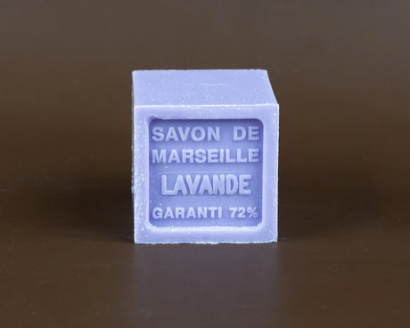 BLEU JAUNE Lavender, Shea Butter Marseille Cube | 100g French Soaps UK