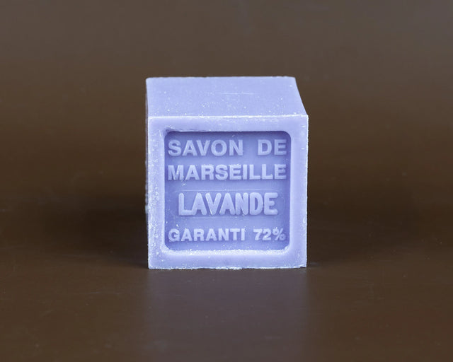 BLEU JAUNE Lavender, Shea Butter Marseille Cube | 100g French Soaps UK