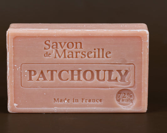 LE CHATELARD 1802 Patchouli Savon de Provence, enriched with Sweet Almond Oil | 100g French Soaps UK