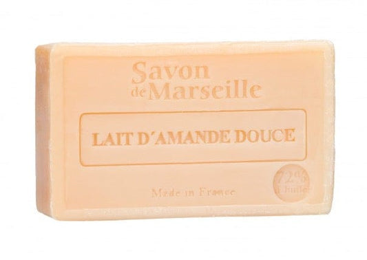 LE CHATELARD 1802 Sweet Almond Milk Savon de Provence, enriched with Sweet Almond Oil | 100g French Soaps UK
