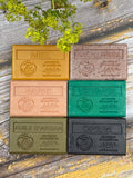 La Maison du Savon de Marseille Le Mans, 6 x 125g Soap Bars  I  Unwrapped French Soaps UK