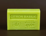 LA MAISON DU SAVON DE MARSEILLE Lemon Basil (Citron Basilic) French Soap with organic Shea Butter 125g French Soaps UK
