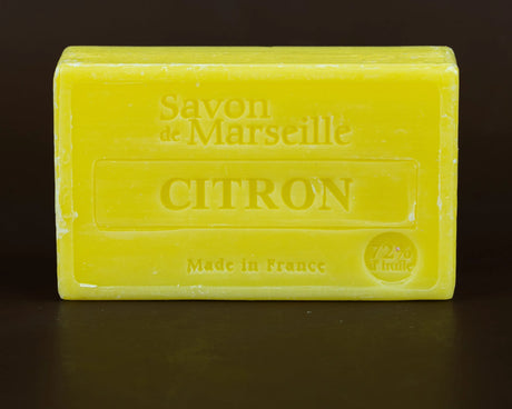 LE CHATELARD 1802 Lemon (Citron) Savon de Provence, enriched with Sweet Almond Oil | 100g French Soaps UK