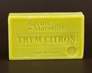 Lemon Thyme Savon de Provence, enriched with Sweet Almond Oil | 100g