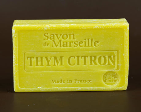 LE CHATELARD 1802 Lemon Thyme Savon de Provence, enriched with Sweet Almond Oil | 100g French Soaps UK