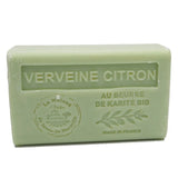 LA MAISON DU SAVON DE MARSEILLE Lemon Verbena French Soap with organic Shea Butter 125g French Soaps UK