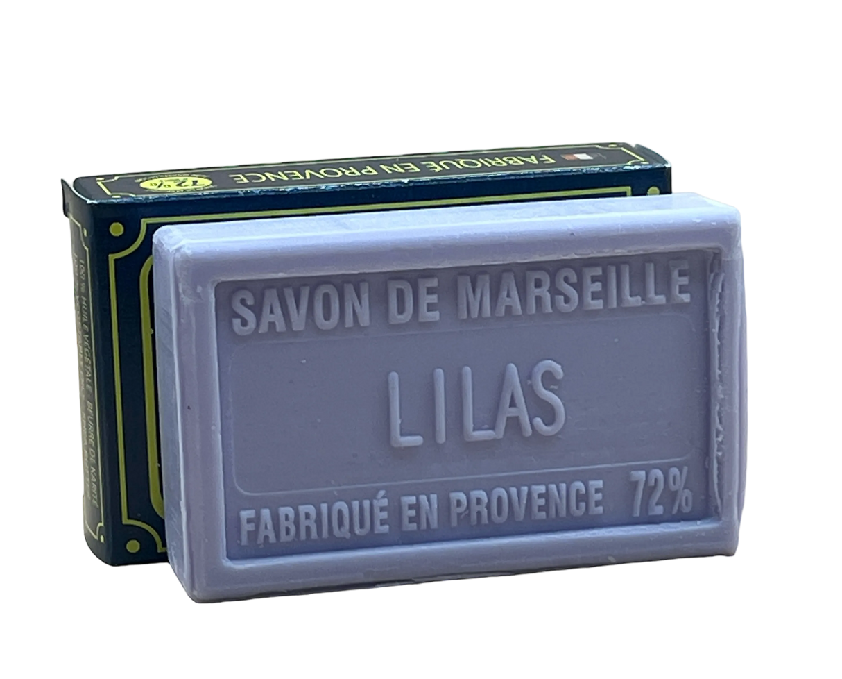 BLEU JAUNE Lilac, Marseille Soap with Shea Butter | 100g French Soaps UK