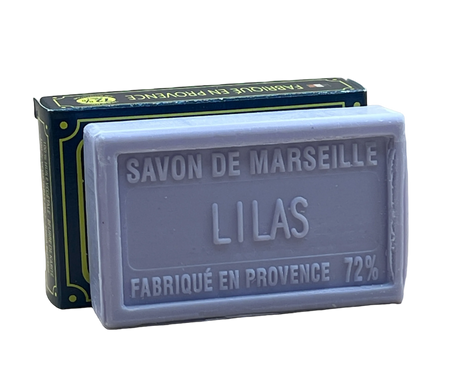 BLEU JAUNE Lilac, Marseille Soap with Shea Butter | 100g French Soaps UK