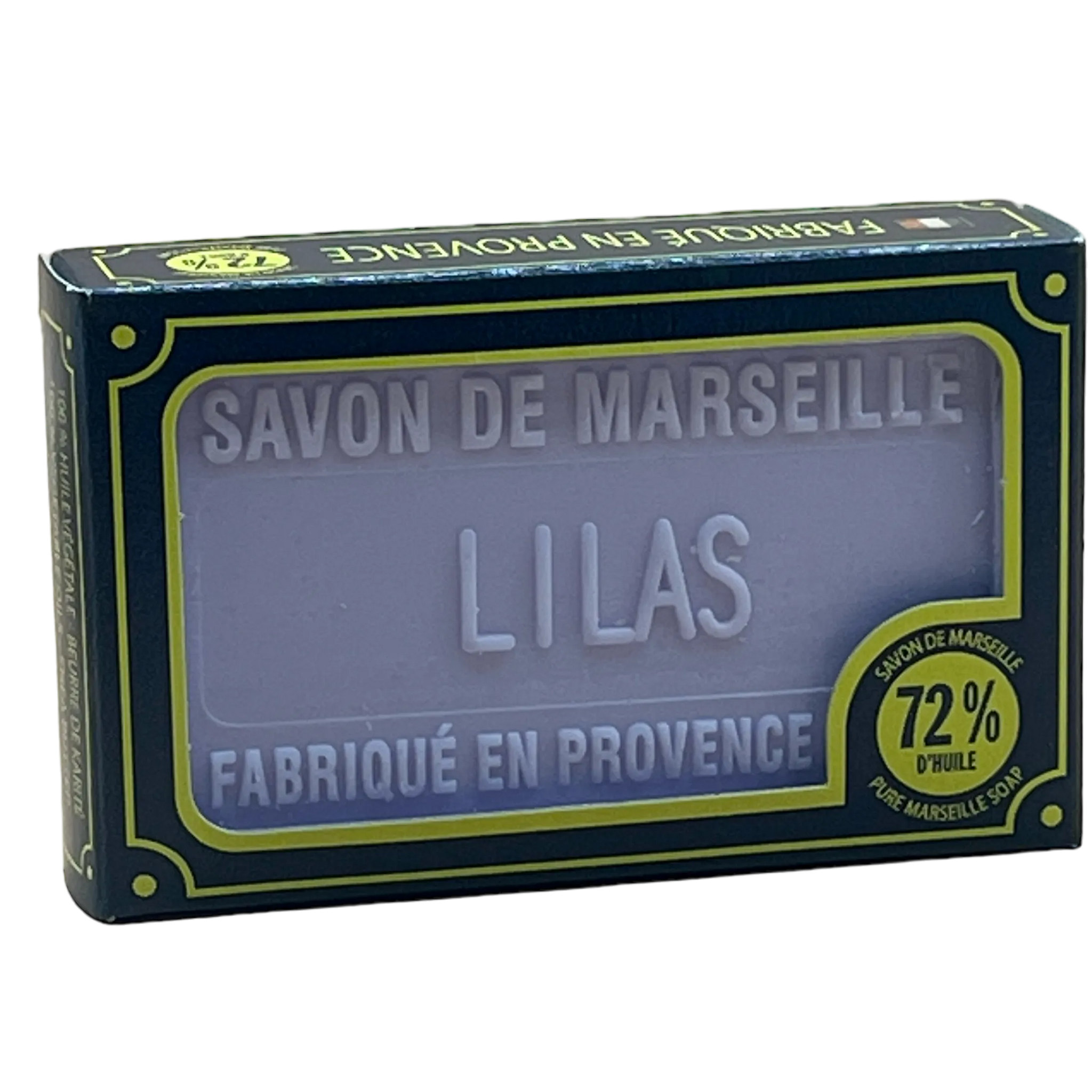 BLEU JAUNE Lilac, Marseille Soap with Shea Butter | 100g French Soaps UK