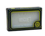 BLEU JAUNE Lily of the Valley (Muguet), Marseille Soap with Shea Butter | 100g French Soaps UK