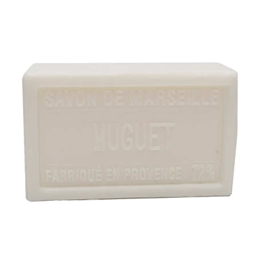 BLEU JAUNE Lily of the Valley (Muguet), Marseille Soap with Shea Butter | 100g French Soaps UK