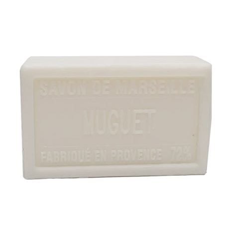BLEU JAUNE Lily of the Valley (Muguet), Marseille Soap with Shea Butter | 100g French Soaps UK
