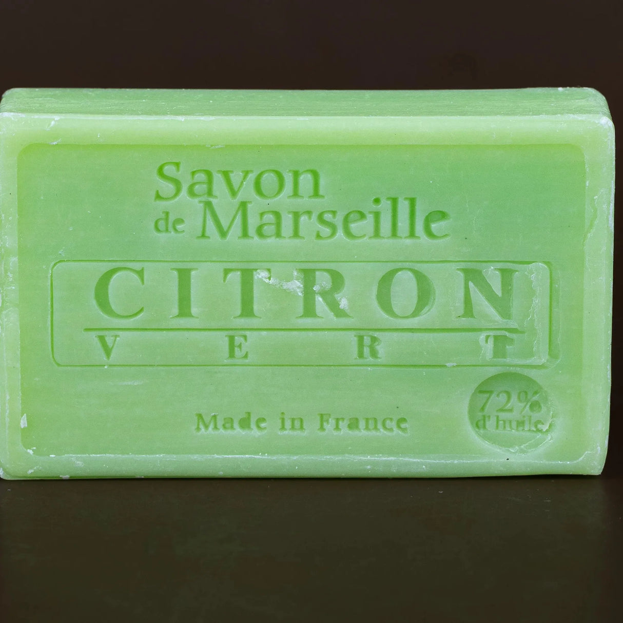 LE CHATELARD 1802 Lime Savon de Provence, enriched with Sweet Almond Oil | 100g French Soaps UK