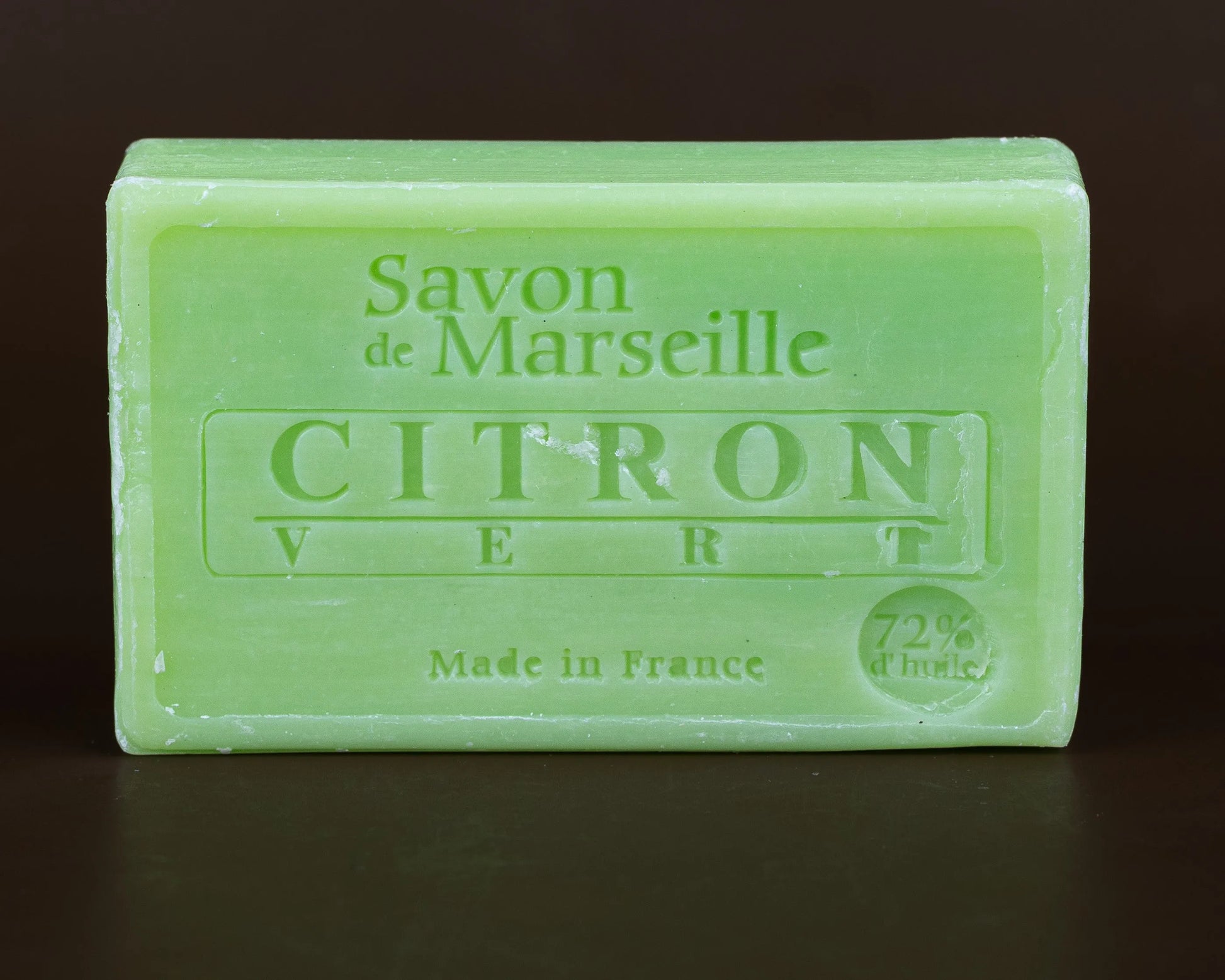 LE CHATELARD 1802 Lime Savon de Provence, enriched with Sweet Almond Oil | 100g French Soaps UK