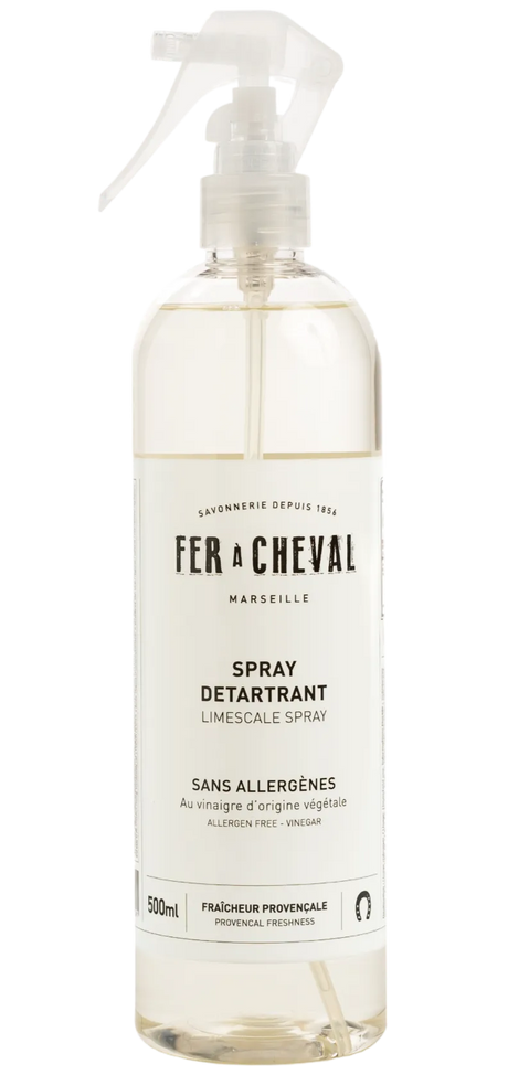 FER A CHEVAL Limescale Spray with Marseille Soap | 500ml French Soaps UK