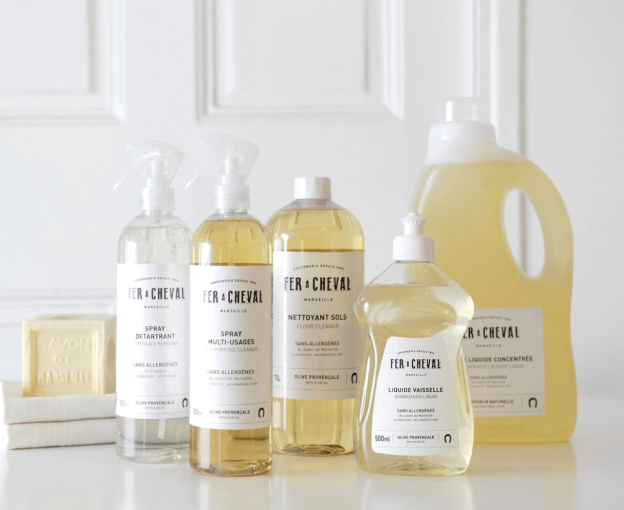 FER A CHEVAL Limescale Spray with Marseille Soap | 500ml French Soaps UK