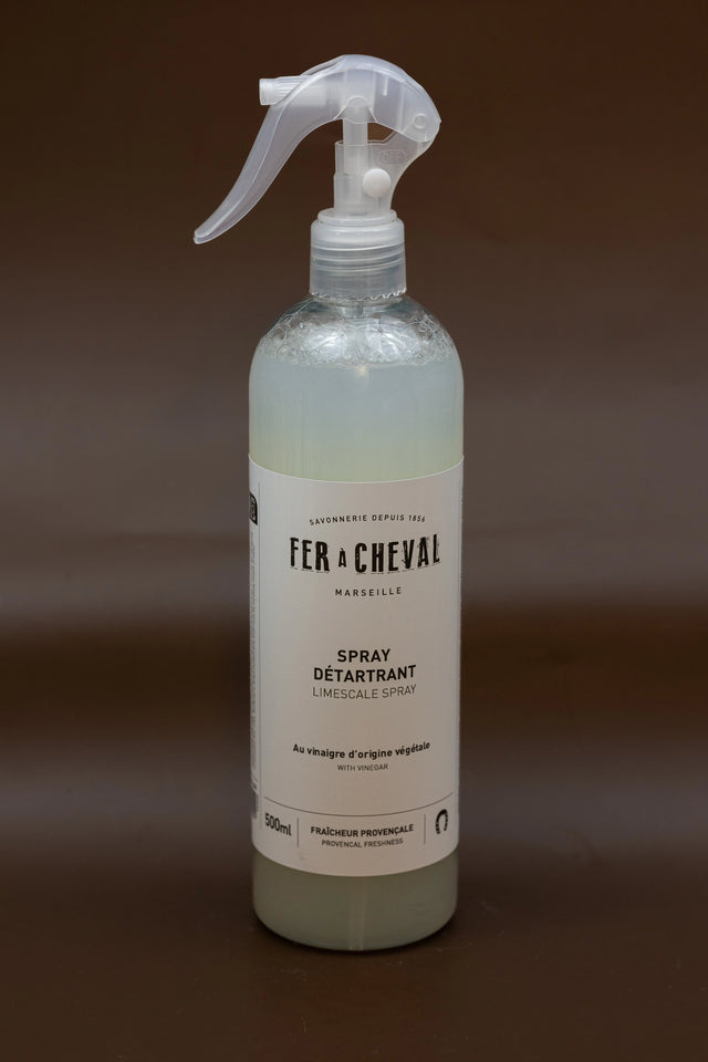 FER A CHEVAL Limescale Spray with Marseille Soap | 500ml French Soaps UK