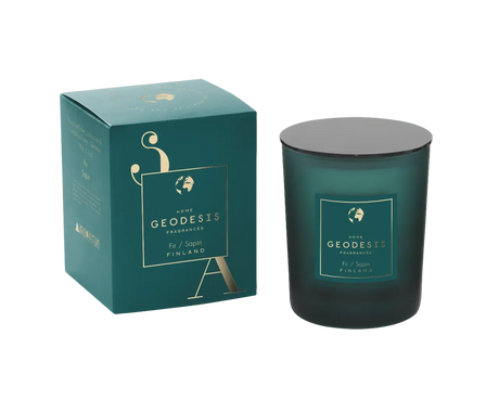 GEODESIS Limited Edition - Scandinavian Fir Tree Candle by Geodesis French Soaps UK