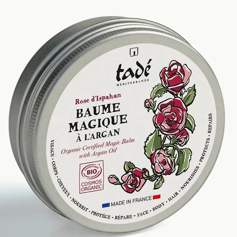 TADÉ PAYS DU LEVANT "Magic' Balm with Atlas Argan Oil, Shea Butter and Cocao | Rose | 50ml French Soaps UK