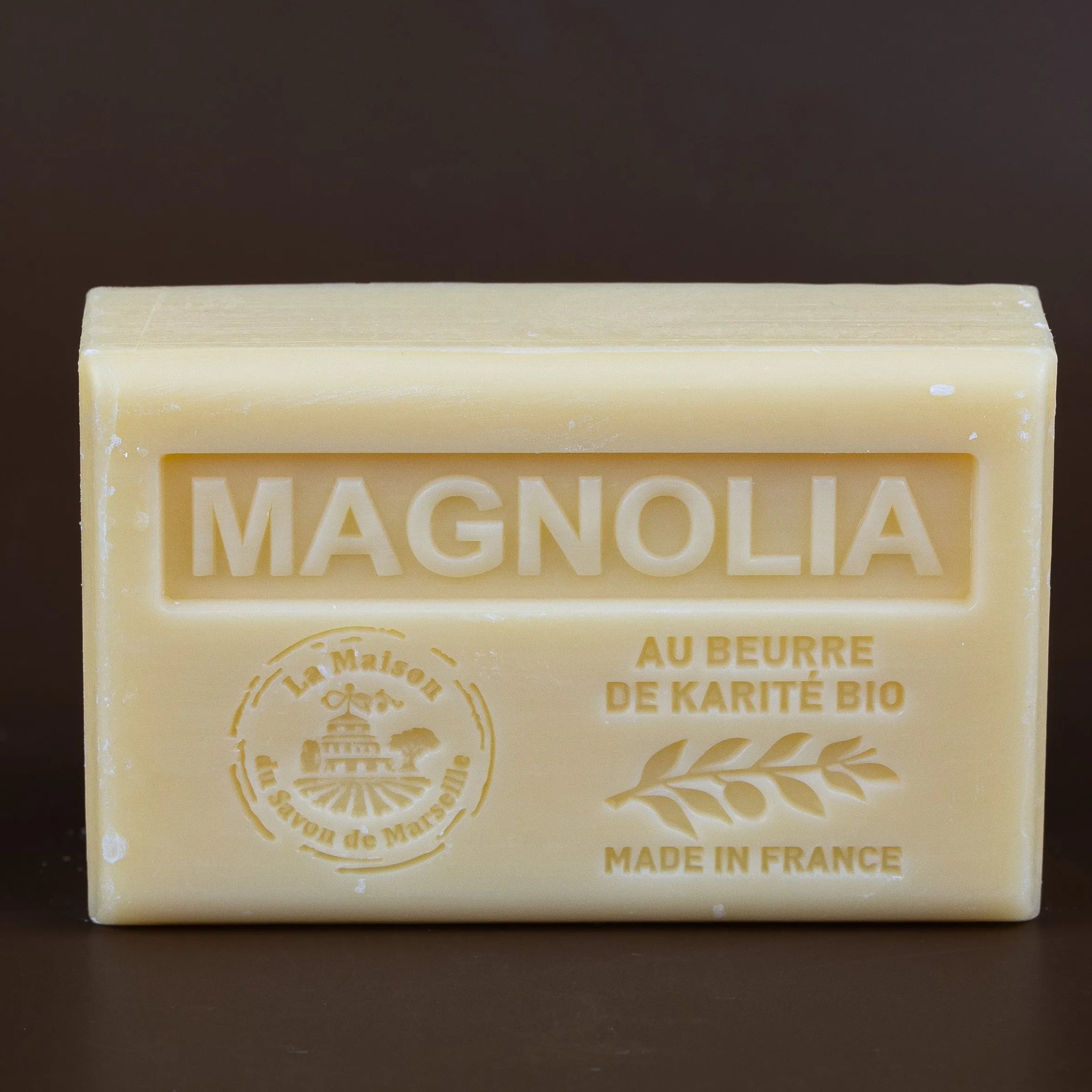 LA MAISON DU SAVON DE MARSEILLE Magnolia French Soap with Organic Shea Butter, 125g French Soaps UK