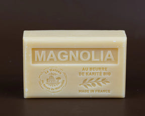 LA MAISON DU SAVON DE MARSEILLE Magnolia French Soap with Organic Shea Butter, 125g French Soaps UK