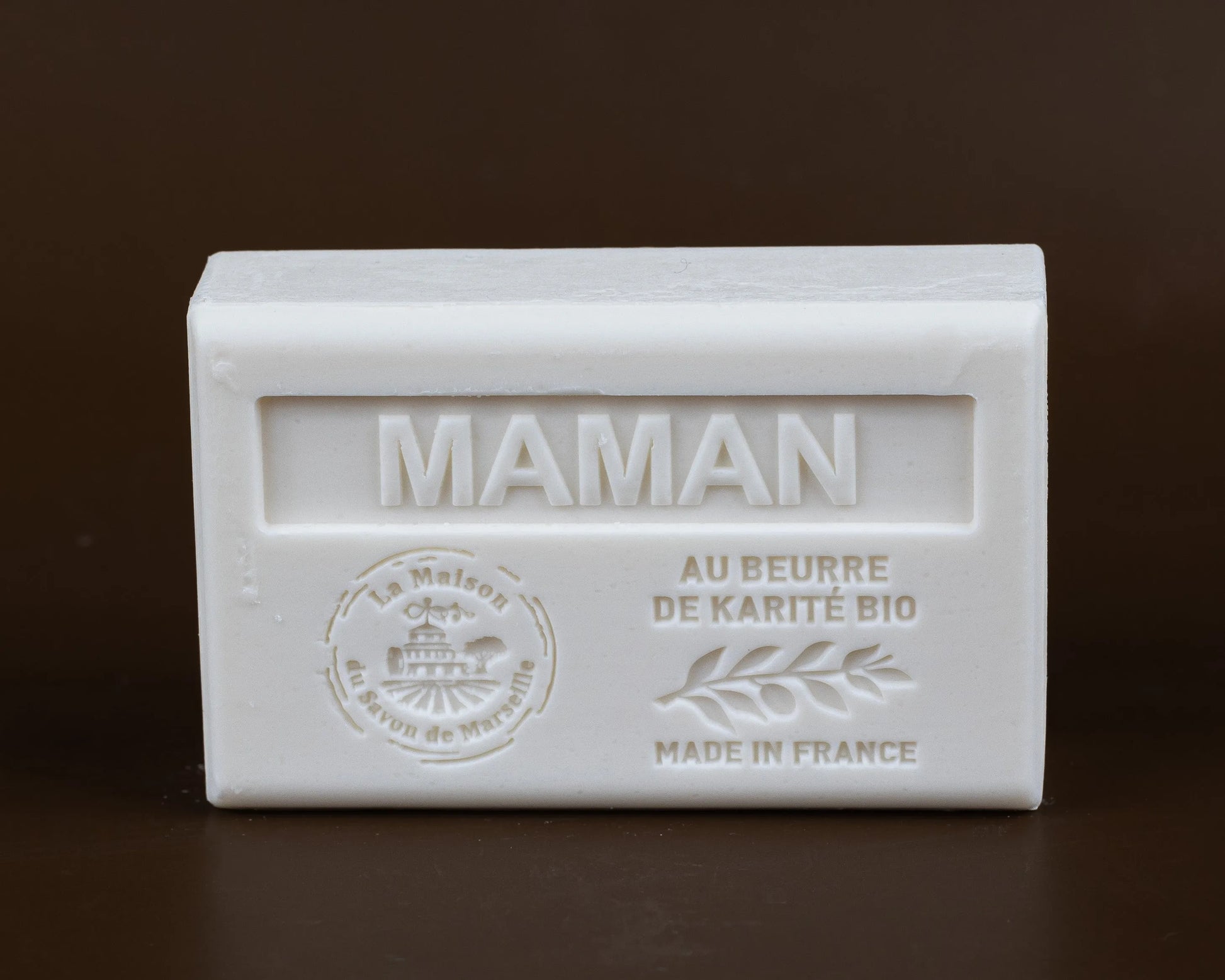 LA MAISON DU SAVON DE MARSEILLE Maman, French Soap with organic Shea Butter 125g French Soaps UK