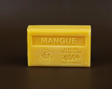 LA MAISON DU SAVON DE MARSEILLE Mango French Soap with Organic  Shea Butter, 125g French Soaps UK