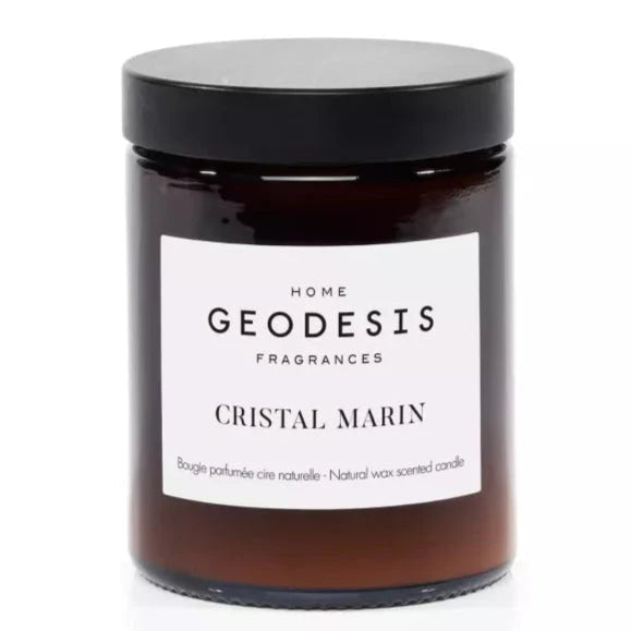 GEODESIS Marine Crystal, Brittany, Candle by Geodesis French Soaps UK