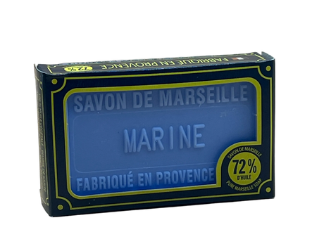 BLEU JAUNE Marine, Marseille Soap with Shea Butter | 100g French Soaps UK