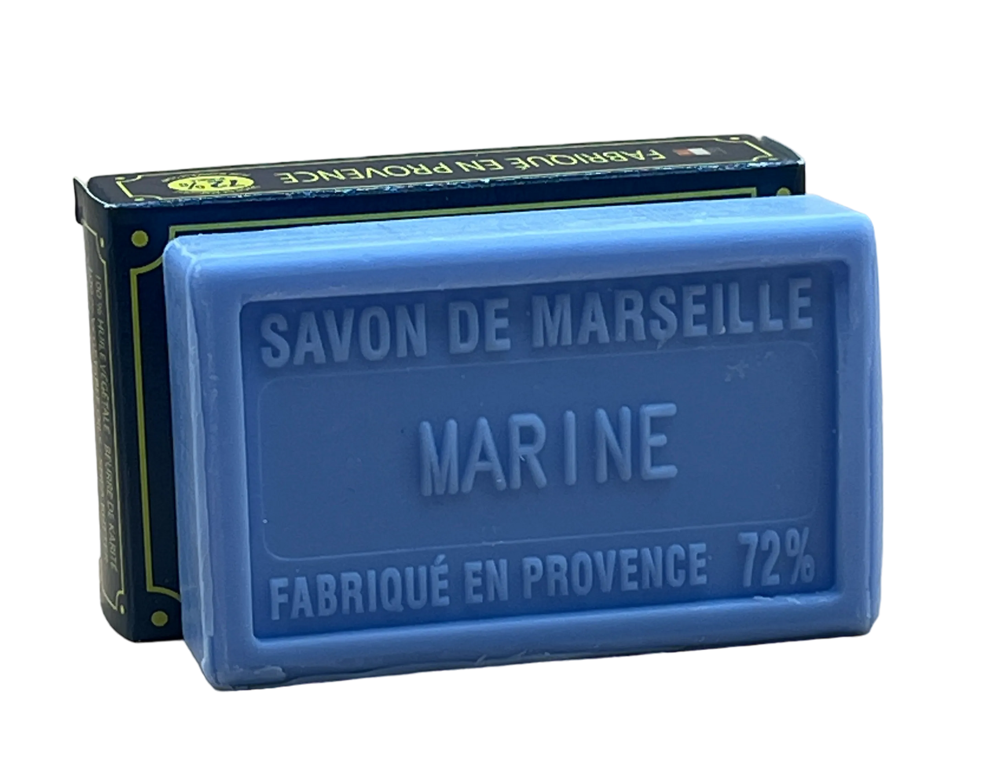 BLEU JAUNE Marine, Marseille Soap with Shea Butter | 100g French Soaps UK