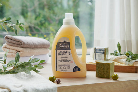 LA CORVETTE Marseille Extra Pure Laundry Liquid | 1.5L French Soaps UK