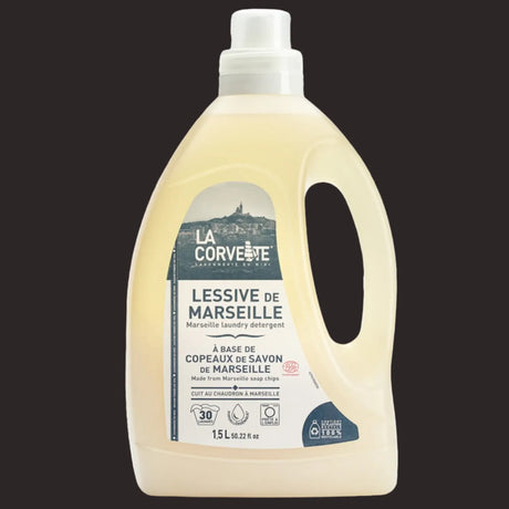 LA CORVETTE Marseille Extra Pure Laundry Liquid | 1.5L French Soaps UK