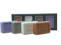 BLEU JAUNE Marseille Guest Soaps in a Gift Box | 4 x 65g French Soaps UK