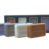 BLEU JAUNE Marseille Guest Soaps in a Gift Box | 4 x 65g French Soaps UK