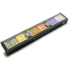 BLEU JAUNE Marseille Guest Soaps in a Gift Box | 6 x 25g French Soaps UK