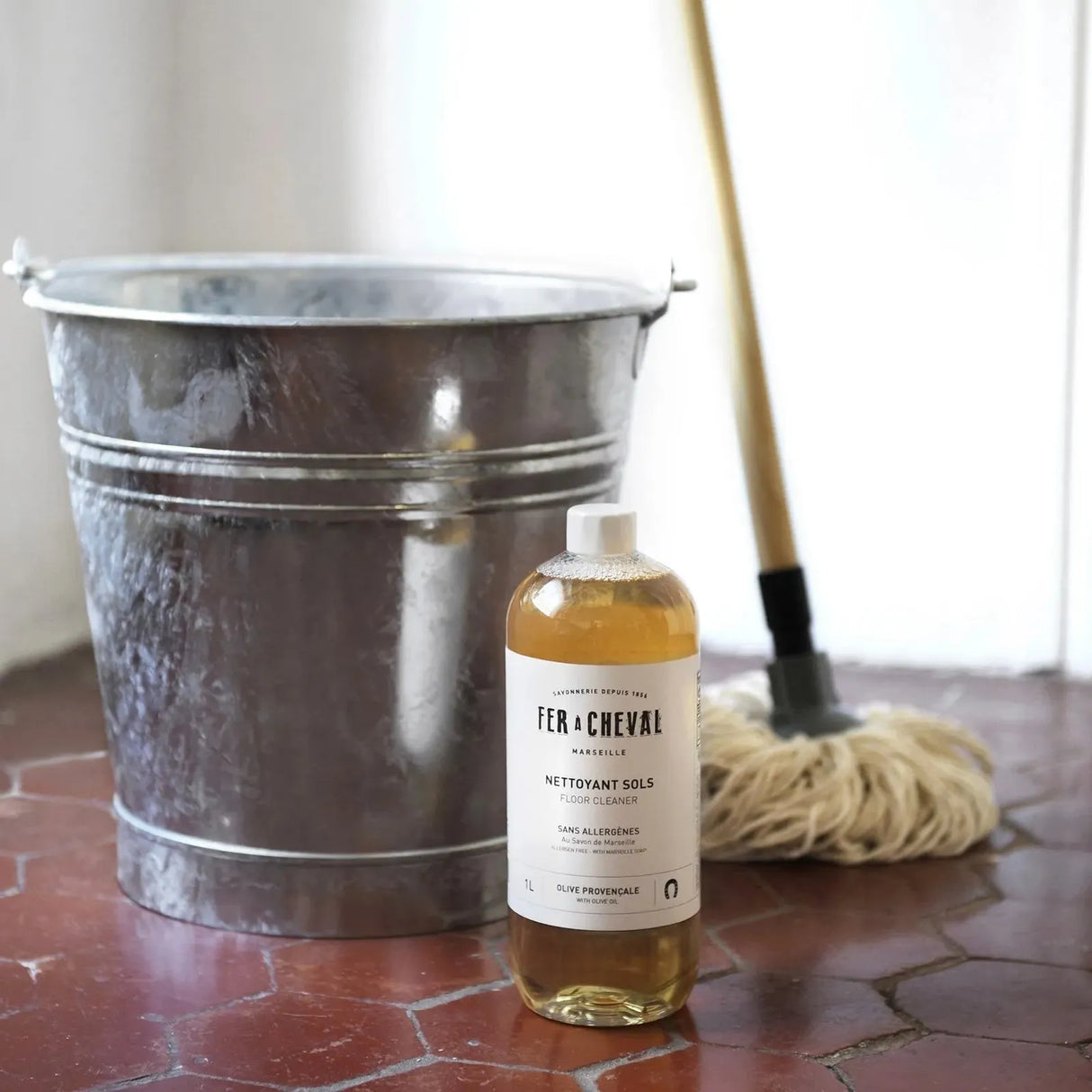 FER A CHEVAL Marseille Natural Floor Cleaner | 1L French Soaps UK