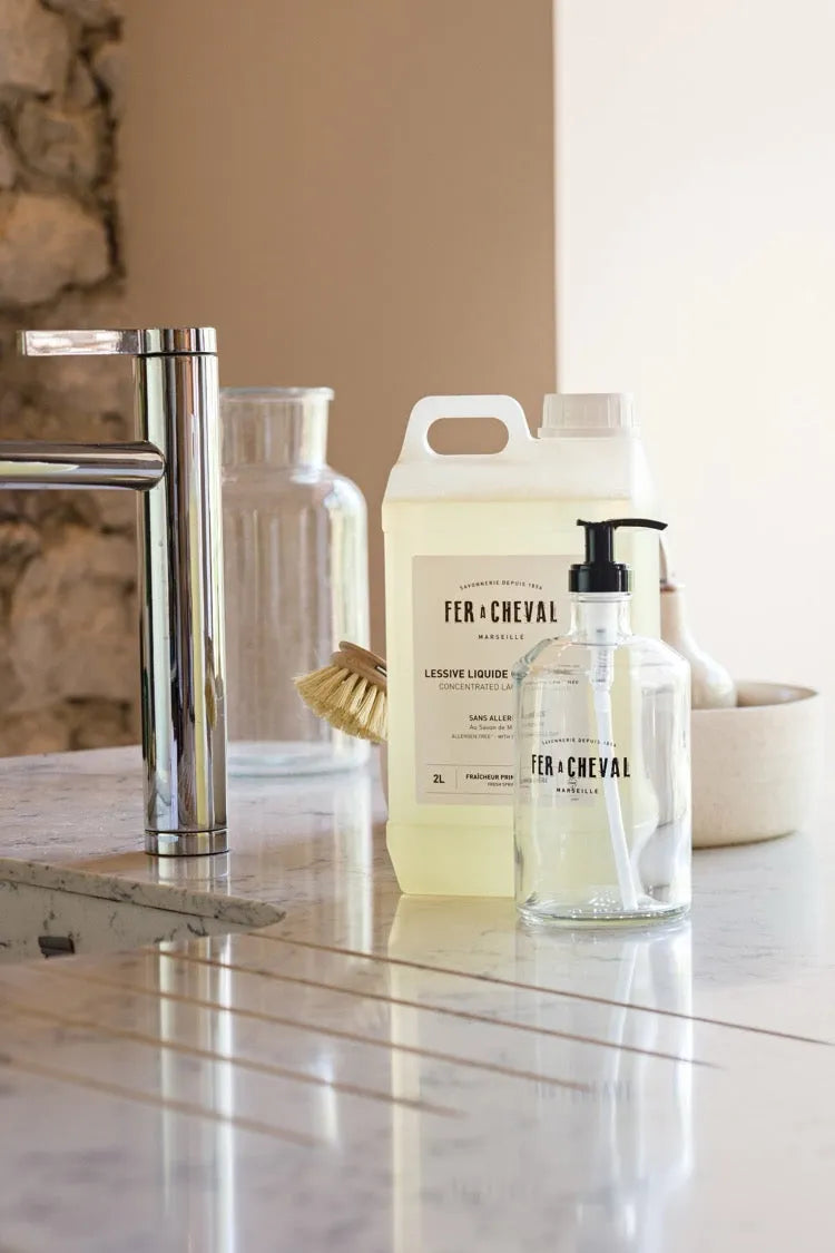 FER A CHEVAL Marseille Natural Washing Up Liquid | 2L French Soaps UK